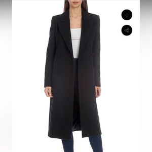 Avec Les Filles Double-Breasted Tailored Coat